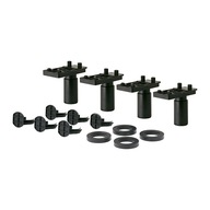 IKEA METOD Noha 8cm 4ks SET IKEA METOD Noha 8cm 4ks SET