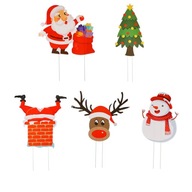 5 ks Nice Chic Christmas Yard Sign 5 ks Nice Chic Christmas Yard Sign