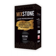 MIXSTONE lak na zdobenie kameňov 80ml ČIERNA MIXSTONE lak na zdobenie kameňov 80ml ČIERNA