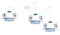 PAVÚK ZÁVESNÁ LAMPA MUNDIAL SPIRO 3 modrá PAVÚK ZÁVESNÁ LAMPA MUNDIAL SPIRO 3 modrá