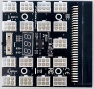 Adaptér dosky PCI-E Breakout 17 slotov PCI-E Adaptér dosky PCI-E Breakout 17 slotov PCI-E