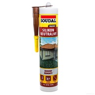 Neutrálny silikón Soudal hnedý 280ml Neutrálny silikón Soudal hnedý 280ml