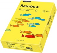 Farebný papier Rainbow A4 160g/m2 slnečno žltý