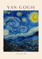 VAN GOGH Hviezdna noc PLAGÁT A2 59,4x42cm #310 VAN GOGH Hviezdna noc PLAGÁT A2 59,4x42cm #310