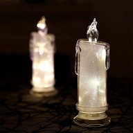 2KS LED SVIEČKY DOPLŇOVACIE BATÉRIE DEKORATÍVNA SADA 2KS LED SVIEČKY DOPLŇOVACIE BATÉRIE DEKORATÍVNA SADA