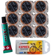 EXPAND EXPRES sada 9 okrúhlych záplat na bicykel EXPAND EXPRES sada 9 okrúhlych záplat na bicykel