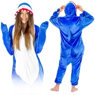 ONESIE SHARK SHARK JEDNOKUSOVÉ VIANOČNÉ PYŽAMOVÉ ŠATY UNISEX L