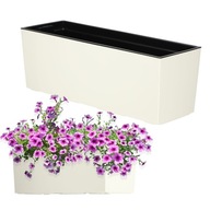 HRNCE HRNEC BALKÓNOVÁ KRABIČKA + VLOŽKA 19x56cm KRÉM HRNCE HRNEC BALKÓNOVÁ KRABIČKA + VLOŽKA 19x56cm KRÉM