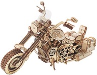 ROBOTIME Drevené 3D puzzle - Motorkový krížnik