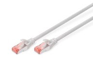 Patchcord kat.6 S/FTP sieťový kábel 20m DIGITUS Patchcord kat.6 S/FTP sieťový kábel 20m DIGITUS