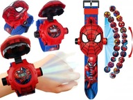 3D hodinky Avengers SPIDERMAN s projektorom