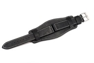 Kožený remienok na hodinky BLACK 18MM Kožený remienok na hodinky BLACK 18MM
