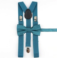 Pánsky HARNESS and TIE pánsky morský tyrkys