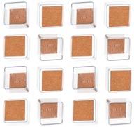 16x štvorcové návleky na nohy stoličiek s plsťou 30x30mm 16x štvorcové návleky na nohy stoličiek s plsťou 30x30mm
