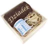SKVELÝ DARČEK PRE DEDKA UTERÁK + KRABIČKA NA HRNKY SKVELÝ DARČEK PRE DEDKA UTERÁK + KRABIČKA NA HRNKY