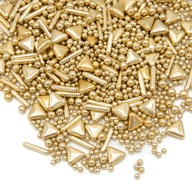 Cukrové posýpky - Happy Sprinkles - Vintage Gilding 190 g Cukrové posýpky - Happy Sprinkles - Vintage Gilding 190 g