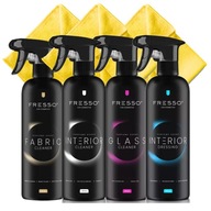 Fresso sada kozmetiky na čistenie interiéru auta 4x500ml Fresso sada kozmetiky na čistenie interiéru auta 4x500ml