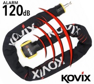 Bezpečnostná reťaz s alarmom KOVIX KCL10-150