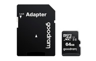 kt GOODRAM pamäťová karta 64GB microSD AdaptérSD