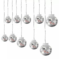 LED ZÁCLONY GULE SNEH, SANTA, VIANOČNÝ STROMČEK, SNEHULIENKA LED ZÁCLONY GULE SNEH, SANTA, VIANOČNÝ STROMČEK, SNEHULIENKA