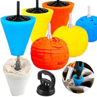 PODLOŽKY NA LEŠENIE KOŽUŠINY SADA LEŠTIČA NA LEŠENIE KOŽUŠINY SÚPRAVA HUBKY na vŕtačku SPONGE SPONGE 8 EL PODLOŽKY NA LEŠENIE KOŽUŠINY SADA LEŠTIČA NA LEŠENIE KOŽUŠINY SÚPRAVA HUBKY na vŕtačku SPONGE SPONGE 8 EL