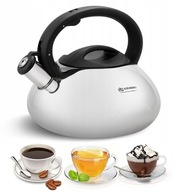 MODERNÁ OCEĽOVÁ kanvica s píšťalkou 2,5 L INDUKČNÁ EDENBERG EB-1316 SB MODERNÁ OCEĽOVÁ kanvica s píšťalkou 2,5 L INDUKČNÁ EDENBERG EB-1316 SB