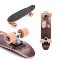 Drevená skateboardová javorová doska METEOR Smile