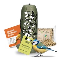 MODERNÉ KRMÍTKO PRE PREZIMUJÚCE VTÁKY TARA + KRMIVO GRAIN FOOD 1KG MODERNÉ KRMÍTKO PRE PREZIMUJÚCE VTÁKY TARA + KRMIVO GRAIN FOOD 1KG