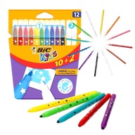 Popisovače BIC KIDS Magic Pens 10 + 2 gumy