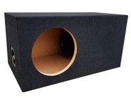 Bass-reflex subwoofer box 20 cm audio systém