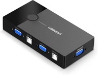 UGREEN 30357 2-portový VGA KVM prepínač UGREEN 30357 2-portový VGA KVM prepínač