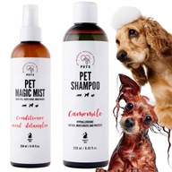 ŠAMPÓN S HARMANČKOM 250 ml pre psov všetkých plemien + PETS MIST 250 ml ŠAMPÓN S HARMANČKOM 250 ml pre psov všetkých plemien + PETS MIST 250 ml