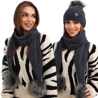 SET ALPACA ŠÁLKA ČIAPKY, TEPLÝ GRAFIT 2513 SET ALPACA ŠÁLKA ČIAPKY, TEPLÝ GRAFIT 2513