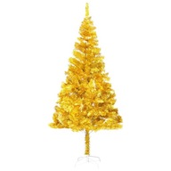VidaXL umelý vianočný stromček so stojanom Gold 240 c