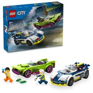 LEGO City 60415 Policajné auto naháňa svalové auto LEGO City 60415 Policajné auto naháňa svalové auto