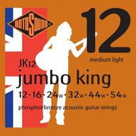 Struny pre akustickú gitaru ROTOSOUND JK12 12-54 Struny pre akustickú gitaru ROTOSOUND JK12 12-54