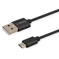 SAVIO CL-129 USB typ C - USB 2.0 typ A kábel 2m SAVIO CL-129 USB typ C - USB 2.0 typ A kábel 2m