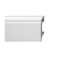 PVC soklová lišta Espumo 2 301 Biela 80 mm PVC soklová lišta Espumo 2 301 Biela 80 mm
