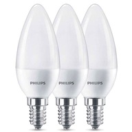 3 x E14 LED žiarovka 7W=60W 806lm PHILIPS 2700K 3 x E14 LED žiarovka 7W=60W 806lm PHILIPS 2700K