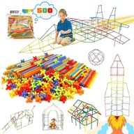 STAVEBNÉ SLAMKY BLOKY CREATIVE 3D SET 500 ks. STAVEBNÉ SLAMKY BLOKY CREATIVE 3D SET 500 ks.