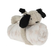 Mäkká deka pre deti plyšový maskot Psík Mäkká deka pre deti plyšový maskot Psík