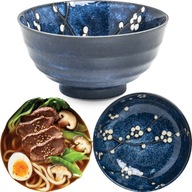 Hana Modrá miska na rezance Udon 17 cm Hana Modrá miska na rezance Udon 17 cm