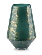 CRISTIE DIAMENT Zelená mramorová váza v27cm