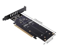 Karta PCI-e X16 až M.2 X4 NVME PCI-e 3.0 X4 RAID