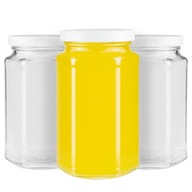 12x JAR BACK ŠESTIhranná JAR 385ml