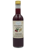 Malinový sirup s prídavkom zázvoru Malinový sirup s prídavkom zázvoru