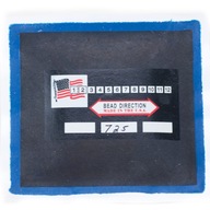 Opravná vložka, radiálny defekt pre studené gumové pneumatiky 115x125mm Opravná vložka, radiálny defekt pre studené gumové pneumatiky 115x125mm