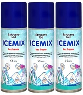Umelý ľad rýchly sprej účinný na mrazenie ICE-mix 400ml x 3 balenia Umelý ľad rýchly sprej účinný na mrazenie ICE-mix 400ml x 3 balenia