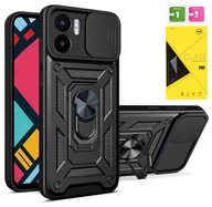 Silné obrnené puzdro SLIDE CAMSHIELD RING pre Xiaomi Redmi A1 / A2 Glass