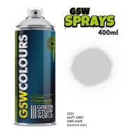GSW - SPRAY Primer Color Matt Grey 400ml GSW - SPRAY Primer Color Matt Grey 400ml